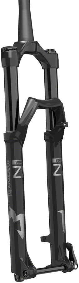 Load image into Gallery viewer, Marzocchi Bomber Z2 Suspension Fork - 29" 130 mm 15QR x 110 44mm Offset RAIL Sweep-Adjust Shiny BLK
