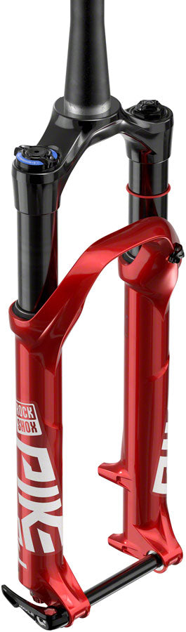 Load image into Gallery viewer, RockShox Pike DJ Suspension Fork - 26" 100 mm 15 x 100 mm 40 mm Offset Electric Red A4

