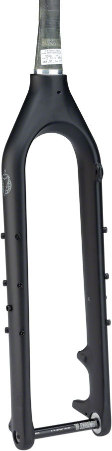 Load image into Gallery viewer, Salsa Firestarter 110 Deluxe Carbon Fork 15x110mm Thru-Axle Matte Black
