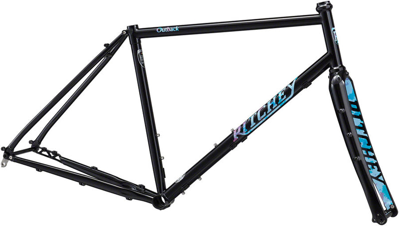 Load image into Gallery viewer, Ritchey Outback Frameset - 700c/650b Steel Aurora Small
