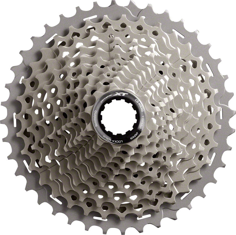 Load image into Gallery viewer, Shimano Deore XT CS-M8000 Cassette - 11 Speed 11-46t Gray
