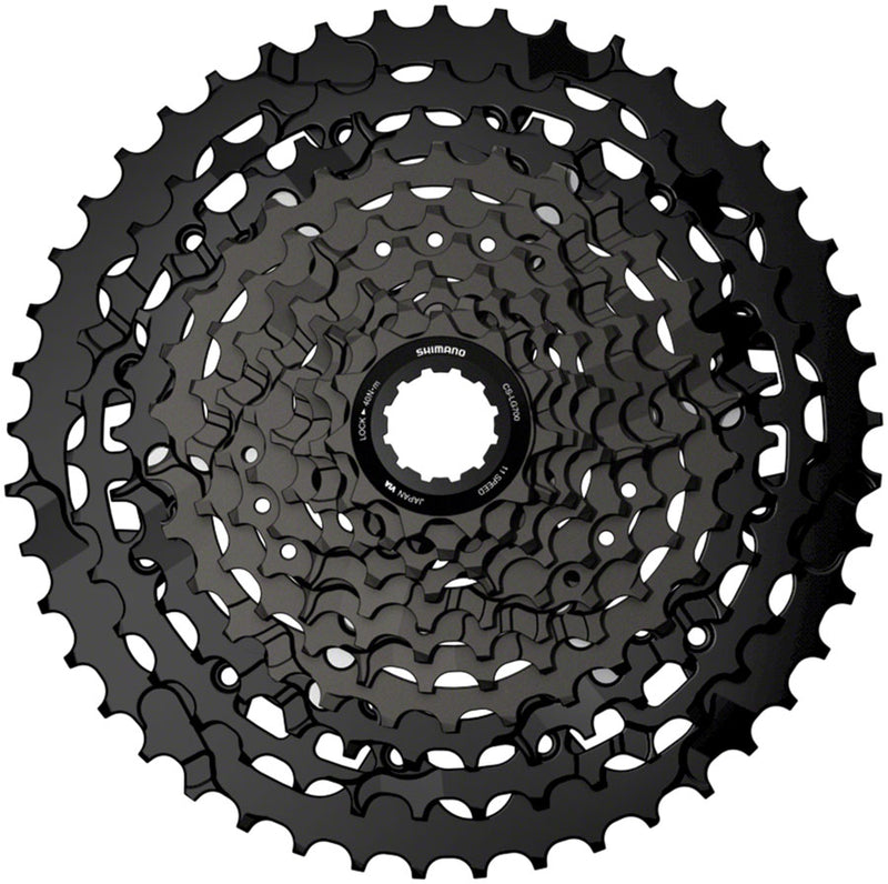 Load image into Gallery viewer, Shimano CUES  CS-LG700-11 Cassette - 11-Speed 11-45t LINKGLIDE Black
