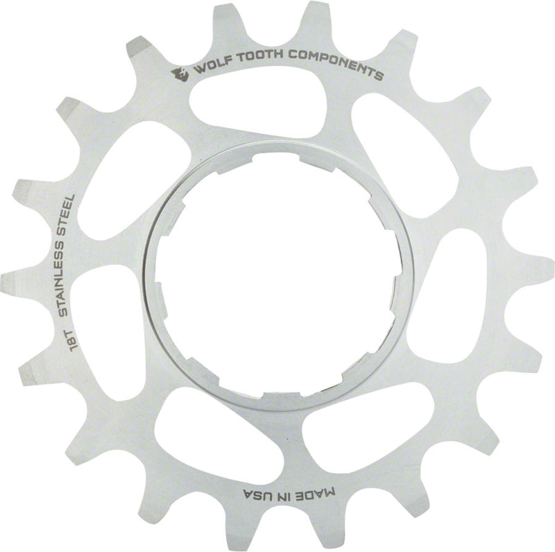 Load image into Gallery viewer, Wolf Tooth Single Speed Stainless Steel Cog - 16t Compatible 3/32" Chains
