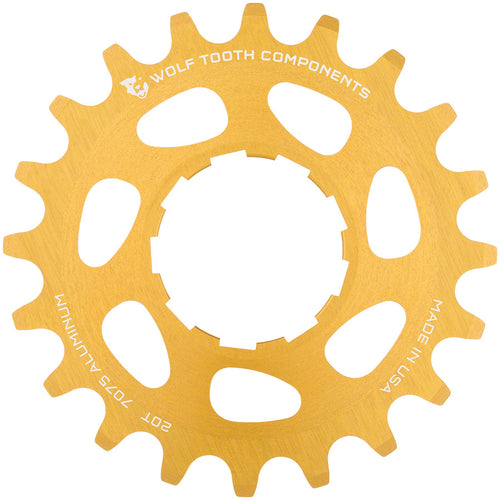 Wolf Tooth Single Speed Aluminum Cog - 20t Compatible with 3/32