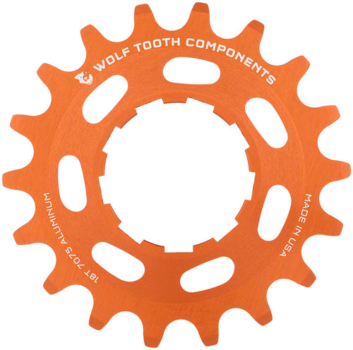 Wolf Tooth Single Speed Aluminum Cog - 18t Compatible 3/32