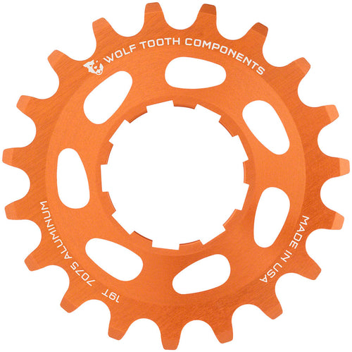Wolf Tooth Single Speed Aluminum Cog - 19t Compatible 3/32