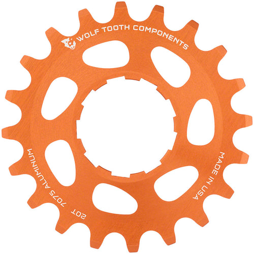 Wolf Tooth Single Speed Aluminum Cog - 20t Compatible 3/32