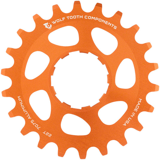 Wolf Tooth Single Speed Aluminum Cog - 22t Compatible 3/32