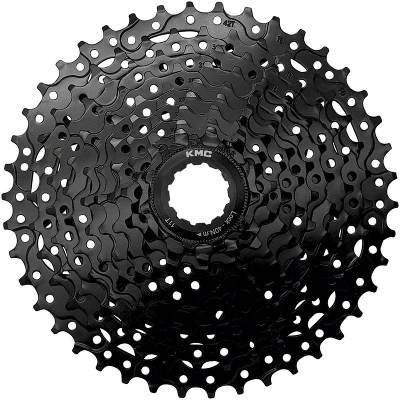 Load image into Gallery viewer, KMC REACT Cassette - 10-Speed 11-42t HG Driver Compatible Black
