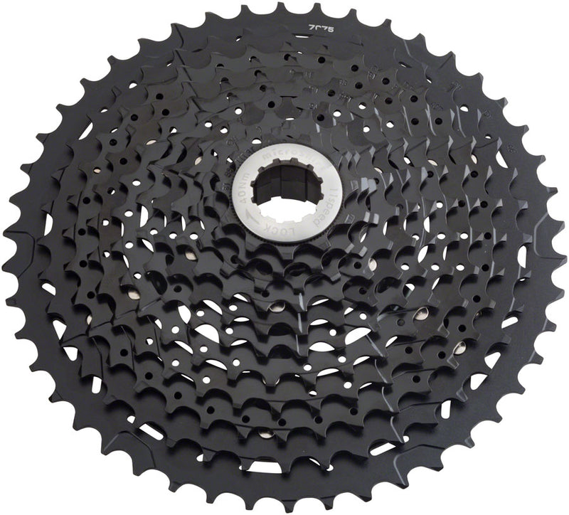 Load image into Gallery viewer, microSHIFT G11 Cassette - 11 Speed 11-42t Black ED Coated With Spider
