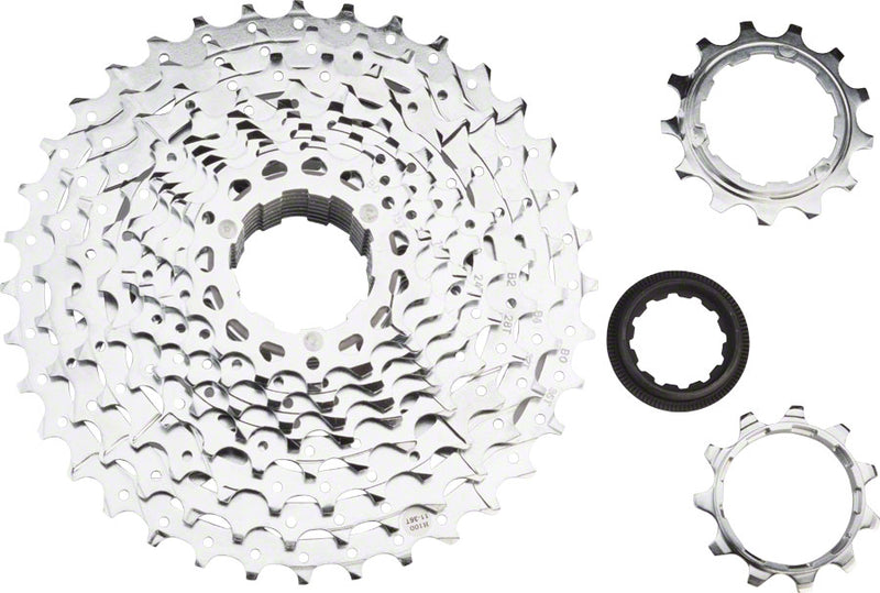 Load image into Gallery viewer, microSHIFT H10 Cassette - 10 Speed 11-36t Silver Chrome Plated
