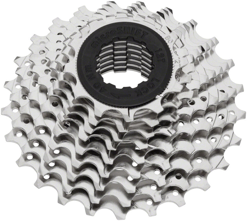 Load image into Gallery viewer, microSHIFT H09 Cassette - 9 Speed 12-25t Silver Nickel Plated
