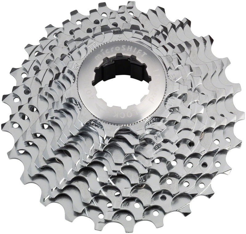 Load image into Gallery viewer, microSHIFT G11 Cassette - 11 Speed 11-25t Chrome Plated With Spider
