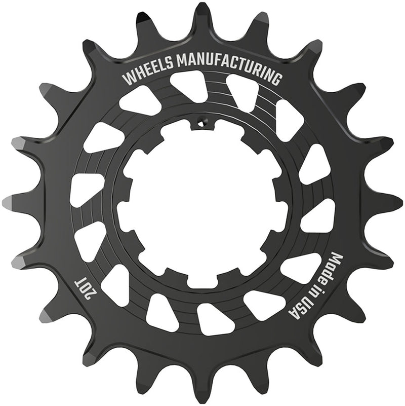 Load image into Gallery viewer, Wheels Manufacturing SOLO HG Cog - 20t Fits SOLO-HG Kits Black
