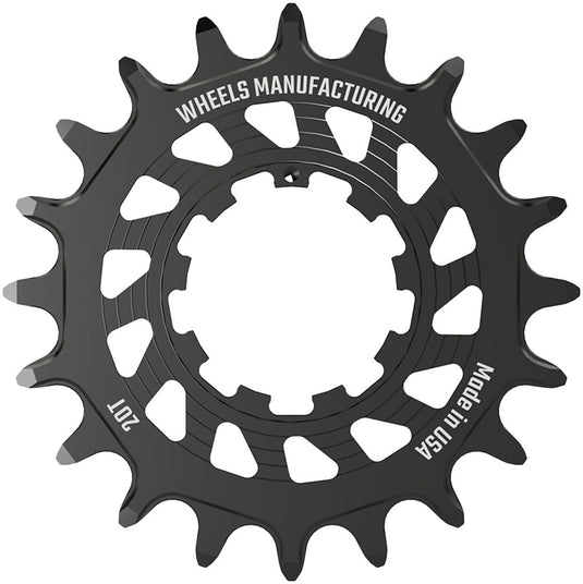 Wheels Manufacturing SOLO HG Cog - 20t Fits SOLO-HG Kits Black