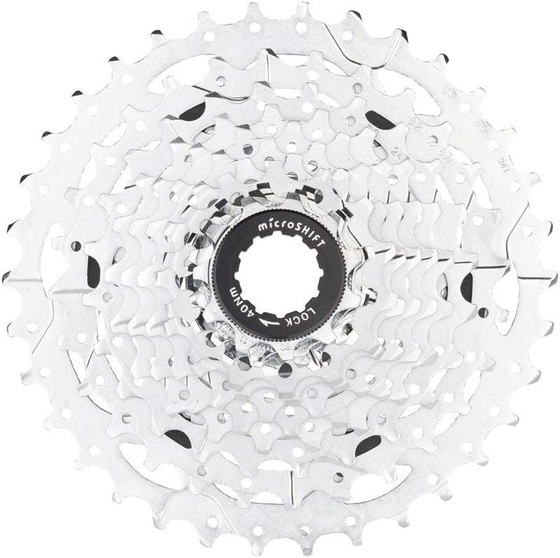 Load image into Gallery viewer, microSHIFT H11 Cassette - 11 Speed 11-34T Silver Chrome Plated
