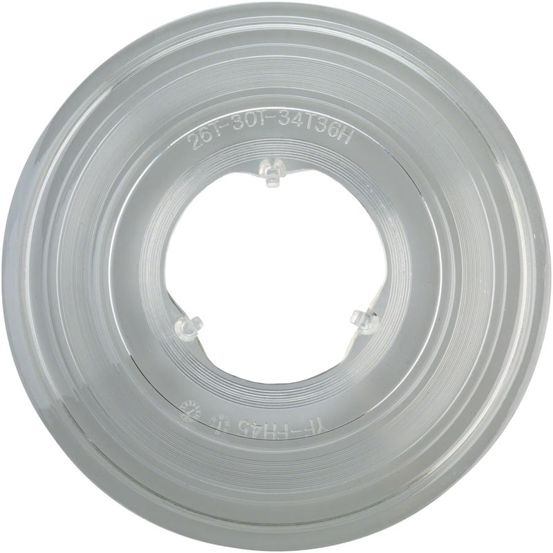 Load image into Gallery viewer, Dimension Freehub Spoke Protector 26-30 Tooth 3 Hook 36 Hole Clear Plastic
