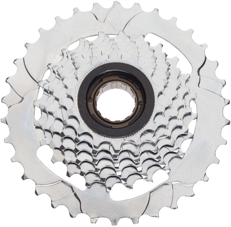 Load image into Gallery viewer, Dimension 7-Speed 14-34t Chrome Plated Freewheel
