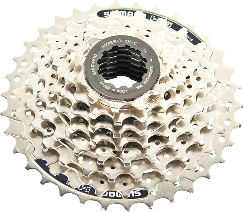 Load image into Gallery viewer, Shimano CS-HG41 Cassette - 8-Speed 11-30t Silver
