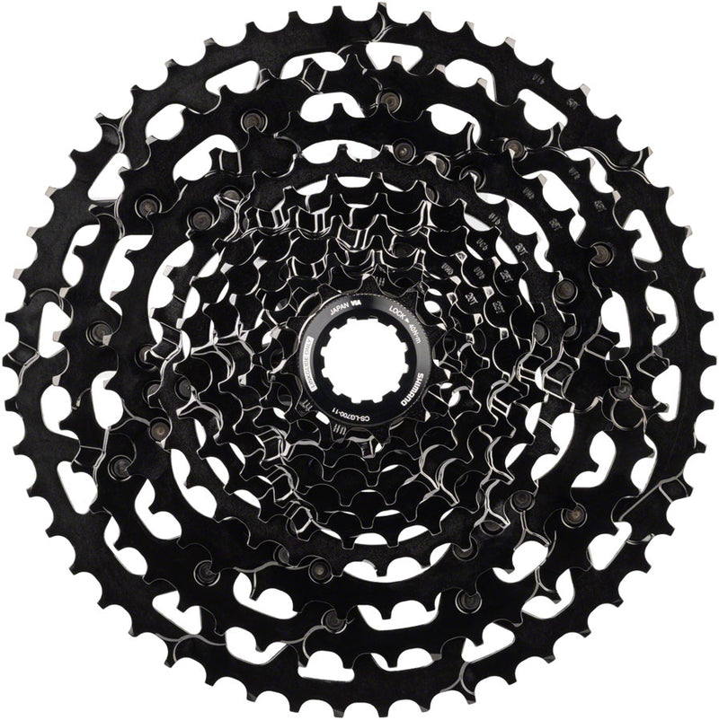 Load image into Gallery viewer, Shimano CUES  CS-LG700-11 Cassette - 11 Speed 11-50t LINKGLIDE Black
