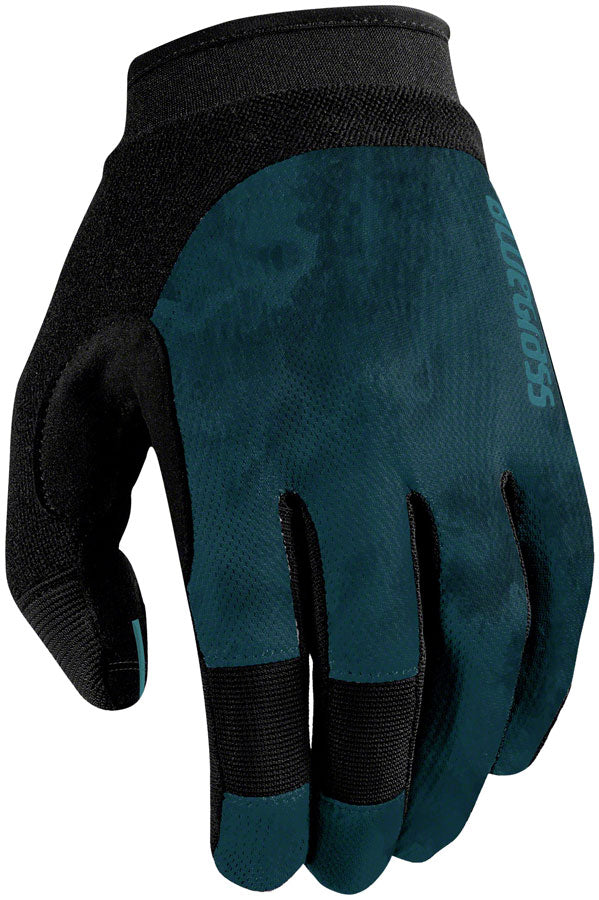 Load image into Gallery viewer, Bluegrass React Gloves - Blue Full Finger Small
