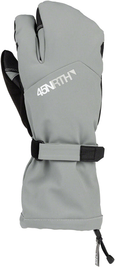 Load image into Gallery viewer, 45NRTH 2024 Sturmfist 3 Gloves - Glacial Grey Lobster Style Large
