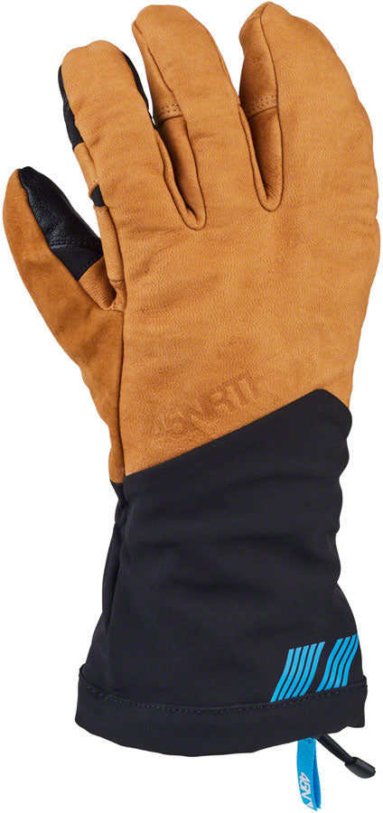 Load image into Gallery viewer, 45NRTH 2024 Sturmfist 4 LTR Leather Gloves - Tan/Black Lobster Style X-Small
