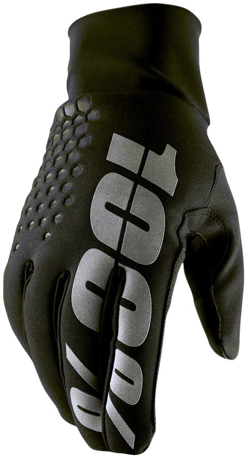 Load image into Gallery viewer, 100% Hydromatic Brisker Gloves - Black Full Finger Small
