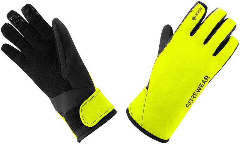 Load image into Gallery viewer, Gorewear Gore-Tex Insulated Gloves - Yellow/Black Men's 2X-Large
