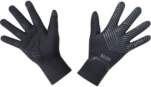 Gorewear C3 Gore Tex Infinium Stretch Mid Gloves - Black Full Finger Small