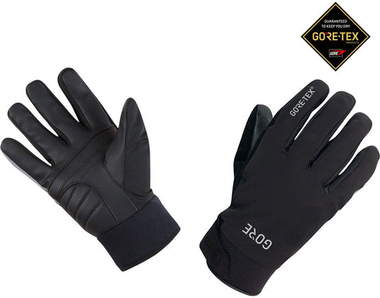 Gorewear C5 Gore Tex Gloves - Black Full Finger X-Small