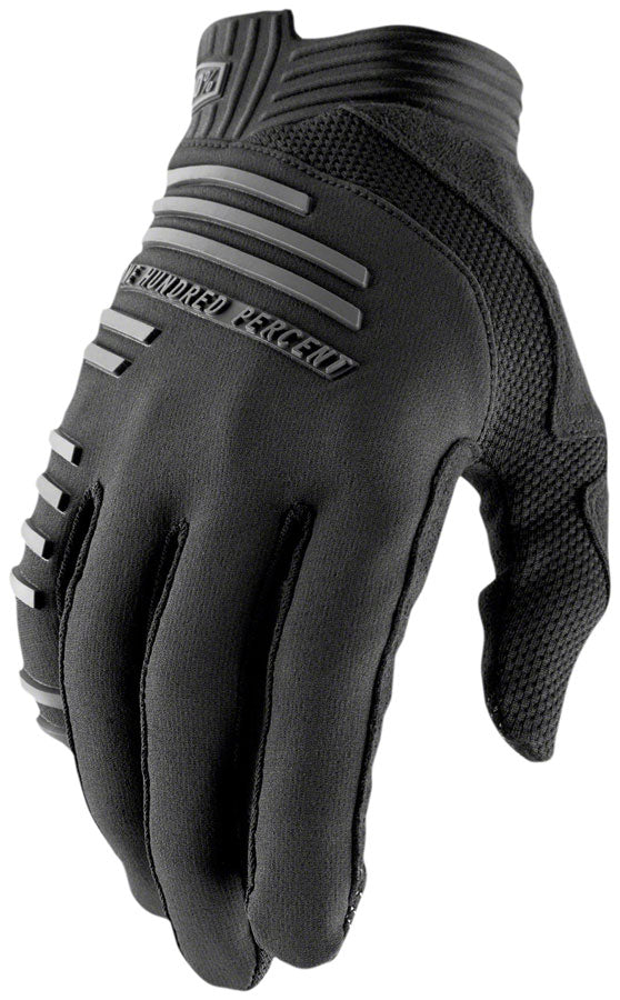 Load image into Gallery viewer, 100% R-Core Gloves - Black Full Finger Men's Small
