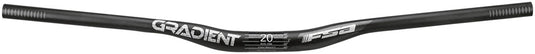 FSA Gradient Carbon Riser Handlebar 31.8 x 800mm 20mm Rise