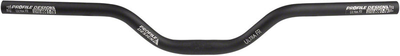 Load image into Gallery viewer, Profile Design Ultra FR Handlebar 25.4mm Bar Clamp 60mm Rise 650mm Wide BLK
