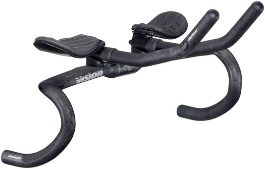 Vision Metron 4D Flat M.A.S. Handlebar Extensions 31.8mm Clamp Diameter 420mm Width 290mm J-Bend Extensions – Carbon
