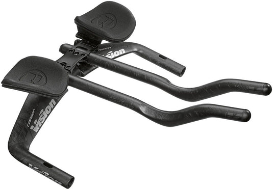 Vision TriMax Carbon Si013 Handlebar 31.8mm Clamp Diameter 400mm Width JS-Bend Shape Aero Road Profile – Carbon