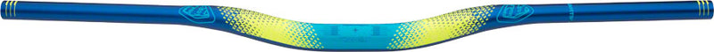 Load image into Gallery viewer, TruVativ Descendant Troy Lee Design Al 800mm Width 25mm Rise Starburst Cyan Blue/BLK

