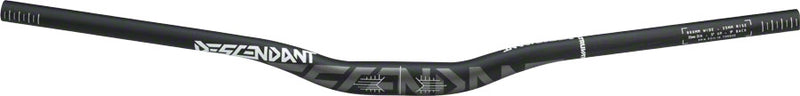 Load image into Gallery viewer, TruVativ Descendant Downhill Handlebar Riser 35mm Clamp 800mm width 25mm rise BLK
