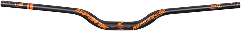 Load image into Gallery viewer, Spank Spike 800 Vibrocore Handlebar - 31.8mm Clamp 800mm 50mm Rise BLK/Orange

