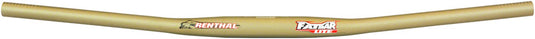 Renthal FatBar Lite Zero Handlebar - Aluminum 0mm 780mm 31.8mm Gold V2
