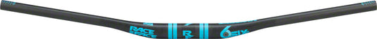 RaceFace SIXC Carbon Riser Handlebar: 35 x 820mm 20mm Rise Blue