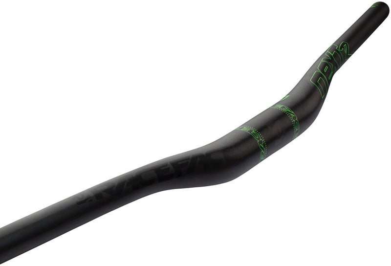Load image into Gallery viewer, RaceFace NEXT R 35 Carbon Riser Handlebar - 35 x 800mm 20mm Rise Green
