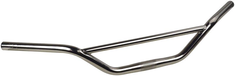 Load image into Gallery viewer, Velo Orange Klunker Handlebar - 25.4 45 Degree Sweep 76mm Rise 680mm width Nickel
