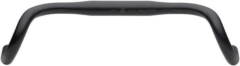 Load image into Gallery viewer, Salsa Cowchipper Drop Handlebar - 31.8mm Clamp 38cm Width Aluminum Black
