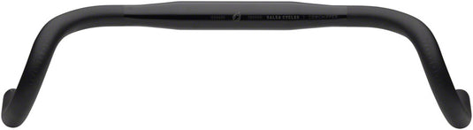 Salsa Cowchipper Deluxe Drop Handlebar - 31.8mm Clamp 40cm Width Aluminum BLK