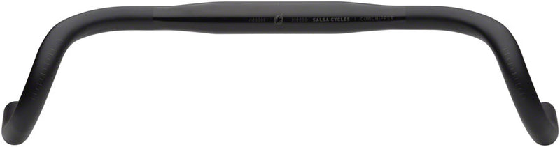 Load image into Gallery viewer, Salsa Cowchipper Deluxe Drop Handlebar - 31.8mm Clamp 42cm Width Aluminum BLK
