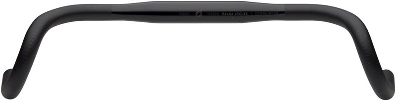 Load image into Gallery viewer, Salsa Cowchipper Deluxe Drop Handlebar - 31.8mm Clamp 44cm Width Aluminum BLK
