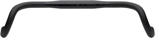 Salsa Cowchipper Deluxe Drop Handlebar - 31.8mm Clamp 46cm Width Aluminum BLK
