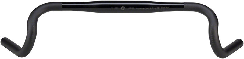 Load image into Gallery viewer, Salsa Woodchipper Deluxe Drop Handlebar - Aluminum 31.8mm 44cm Black
