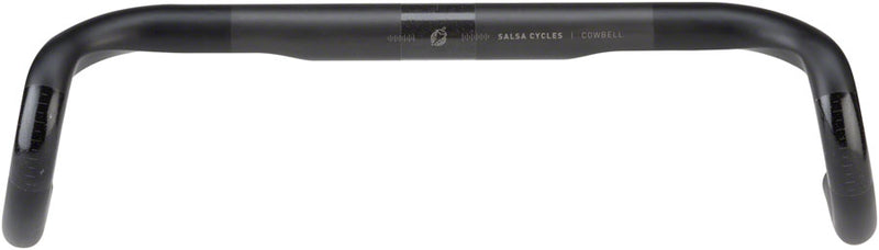 Load image into Gallery viewer, Salsa Cowbell Carbon Drop Handlebar - 31.8mm Clamp 42cm Width Carbon Black

